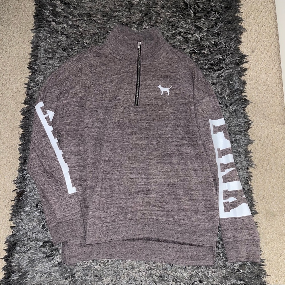 Victoria’s Secret PINK 1/4 zip sweater